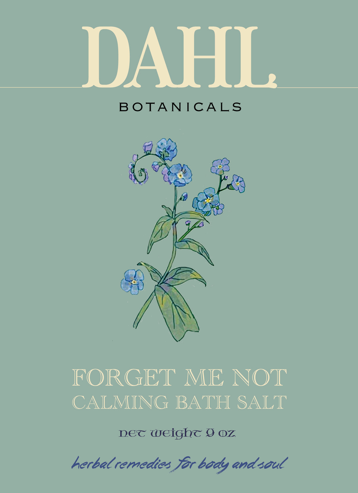 Forget-me-not Bath Salt